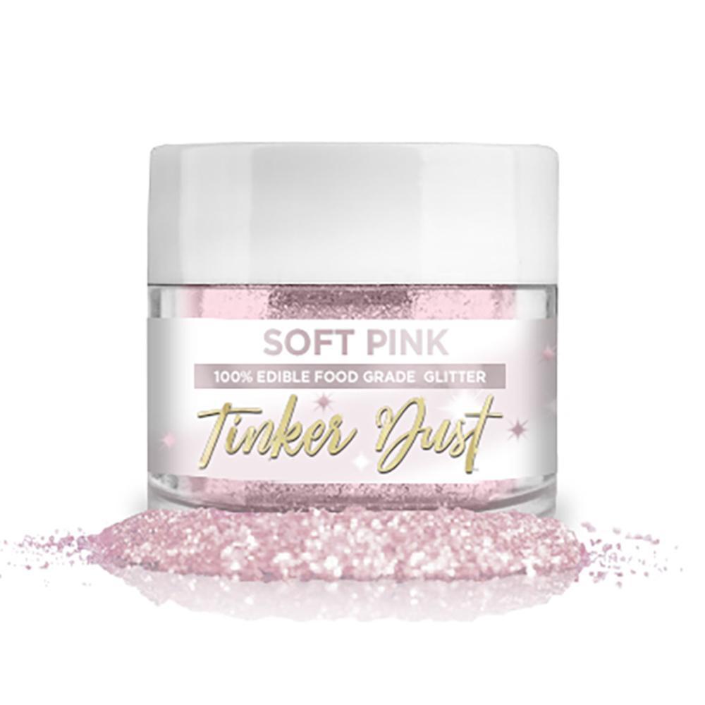 

Soft Pink Edible Glitter Tinker Dust