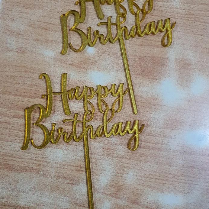 

Tusuk Hb Acrylic (17) Gold emas