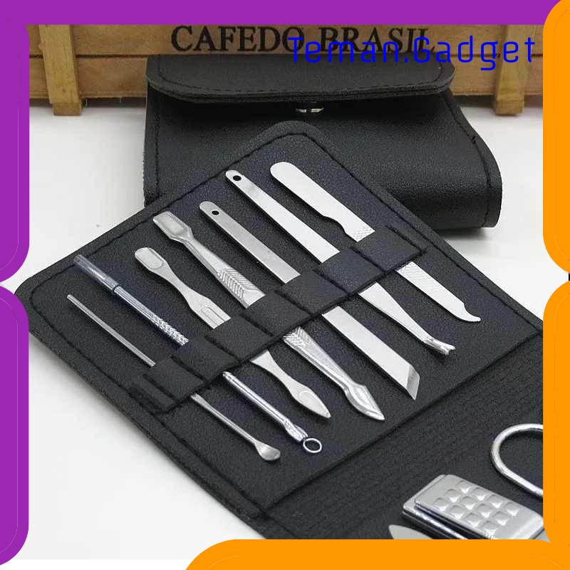 TG-FE215 WATTSON&amp;WEBB NAIL ART SET GUNTING KUKU MANICURE PEDICURE 12 PCS - B07T