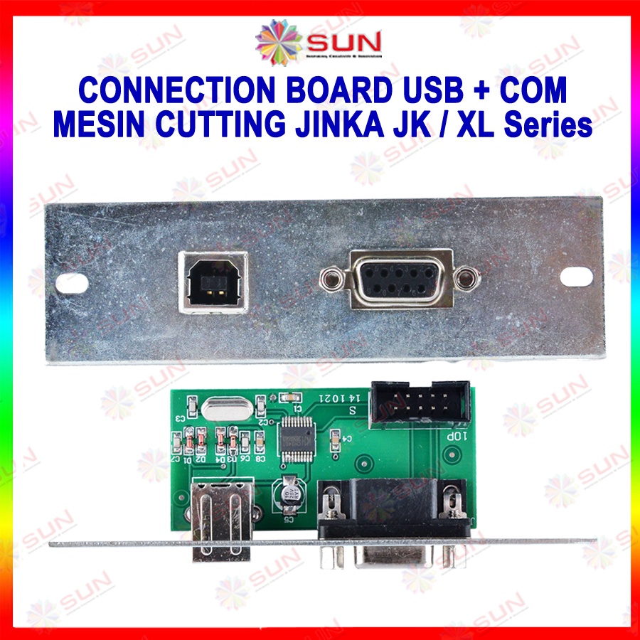 Spare part JINKA - Connection Board USB Port COM Port Cutting Sticker Jinka Series JK / XL / JINKA P