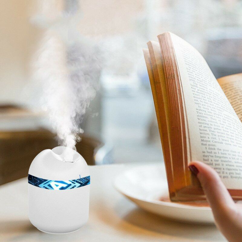 CHUBAN Air Humidifier Aromatherapy Oil Diffuser Hydrating Sprayer 250ml - CH341 - White-5