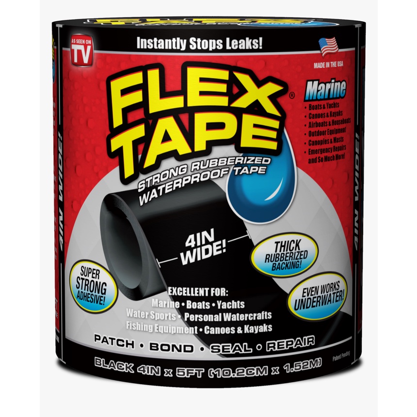 Flex Tape -Isolasi Ajaib Super Kuat Rubberized WaterProof