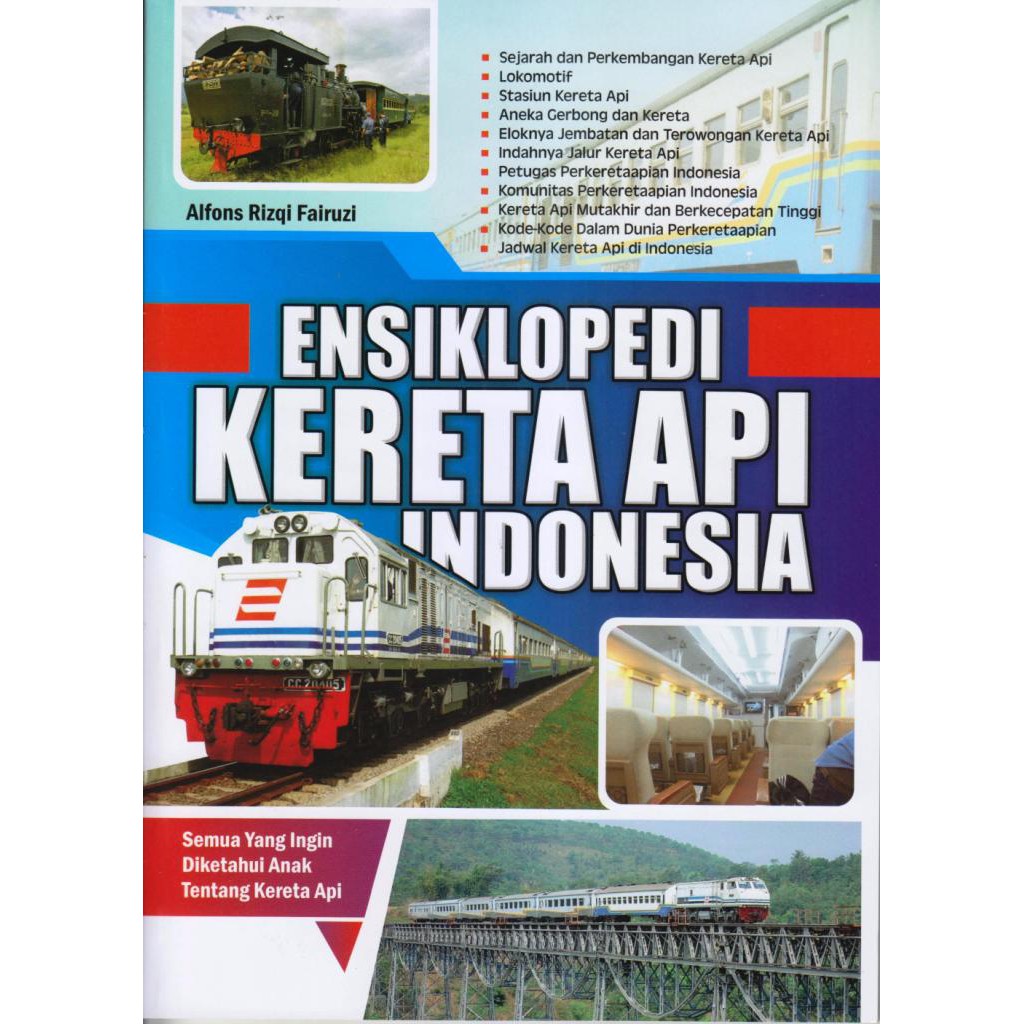 Ensiklopedi Kereta Api Indonesia Shopee Indonesia