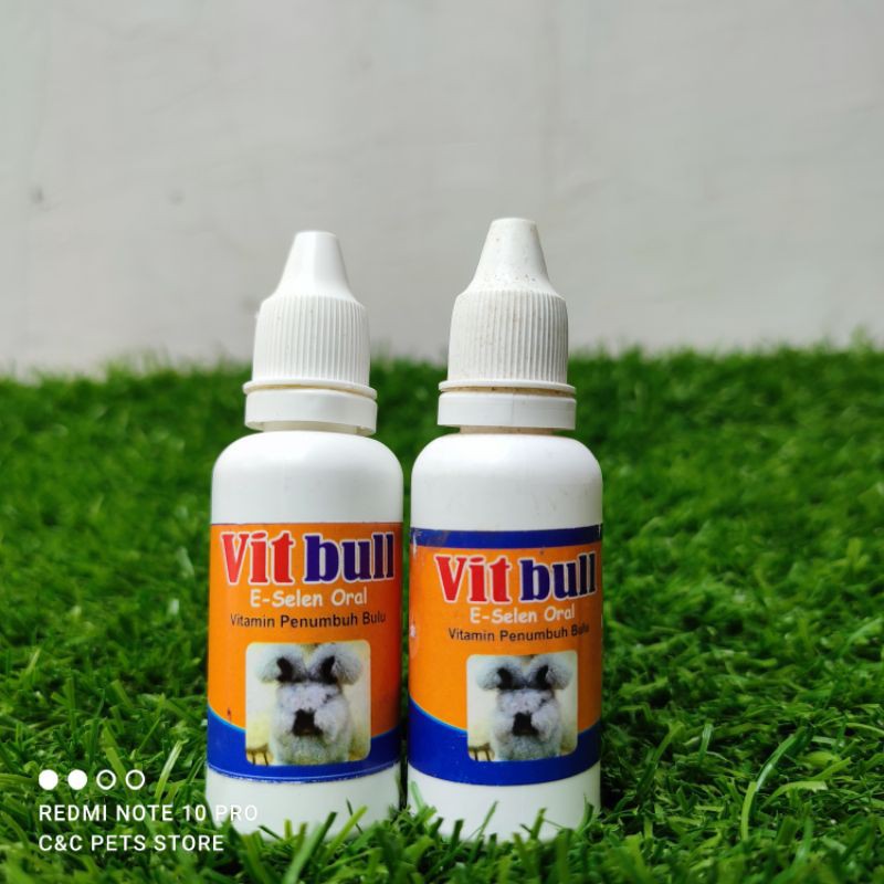 VitBull E Selen Oral 30 ml vitamin untuk bulu kelinci
