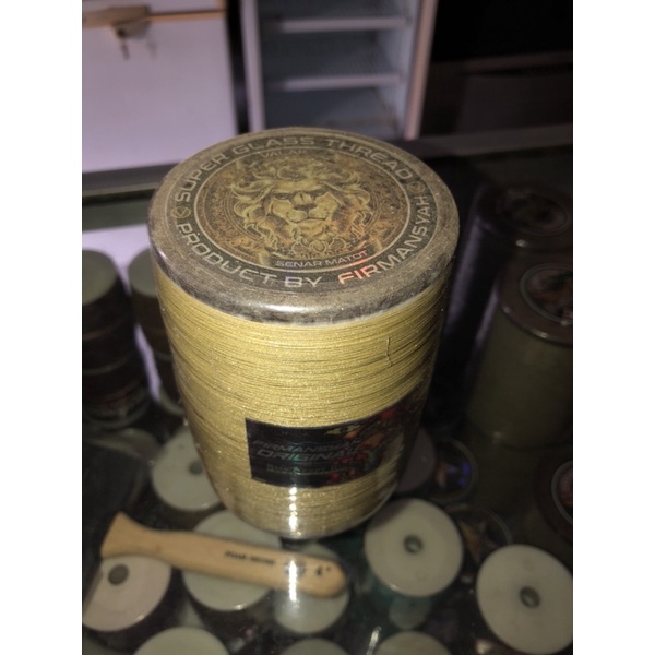 SENAR GELASAN VALAK MATOT PUTIH YUHO 0.25 KLOS KAYU 6000yard SPECIAL