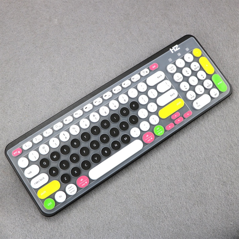 For 22.8 Inches Logitech K780 Soft Ultra-thin Silicone Laptop Keyboard Cover Protector