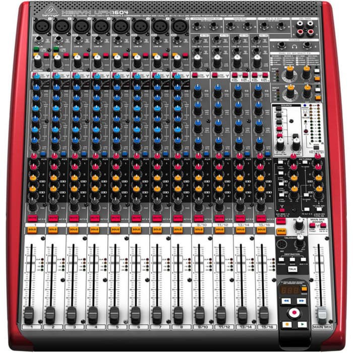 Behringer XENYX UFX1604 16 Channel USB Audio Mixer