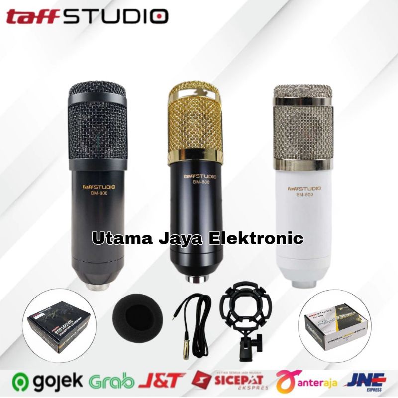 PAKET KOMPLIT MIC BM800 Sound Card V8 Mixer V8 Stand Mic Pop Filter