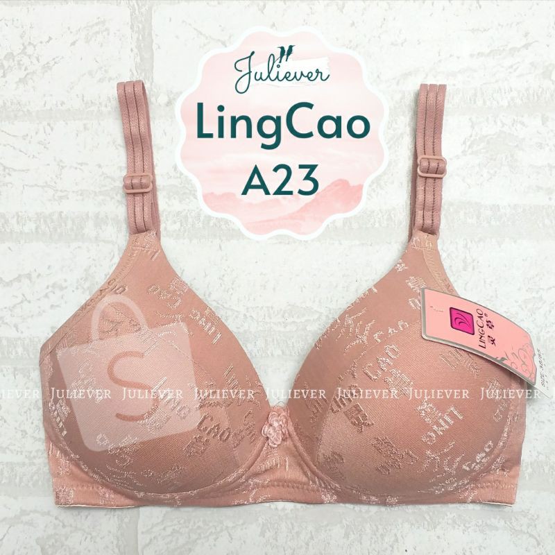 A23 Lingcao CUP KECIL | Pilih Warna | Tanpa Kawat | Bra Lingcao BH Lingcao | REALPICT❗