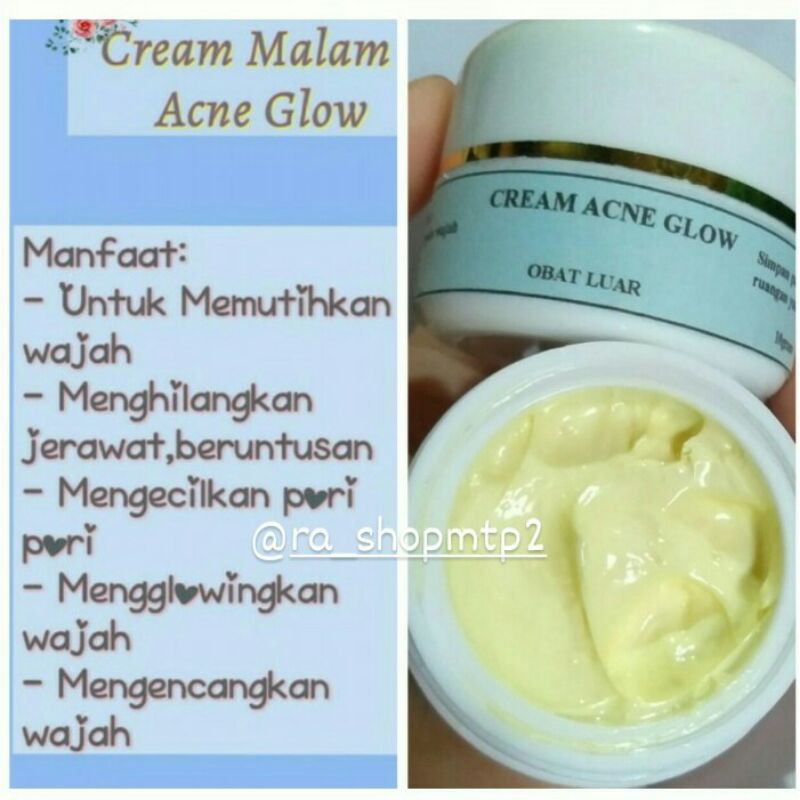 Cream Malam Acne Glow Primaderma