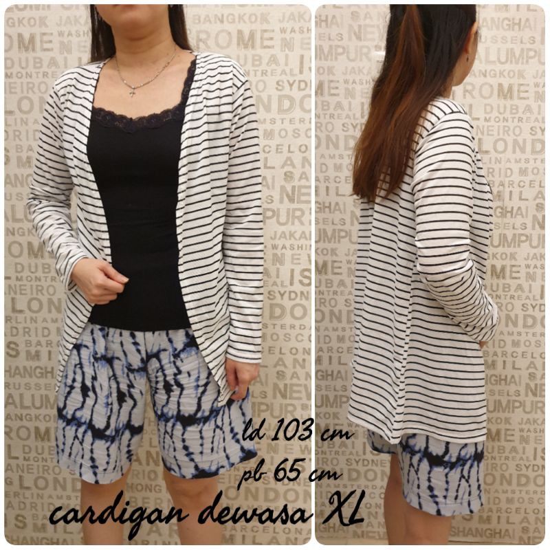 promo!!!cardigan dewasa XL tgn panjang dewasa