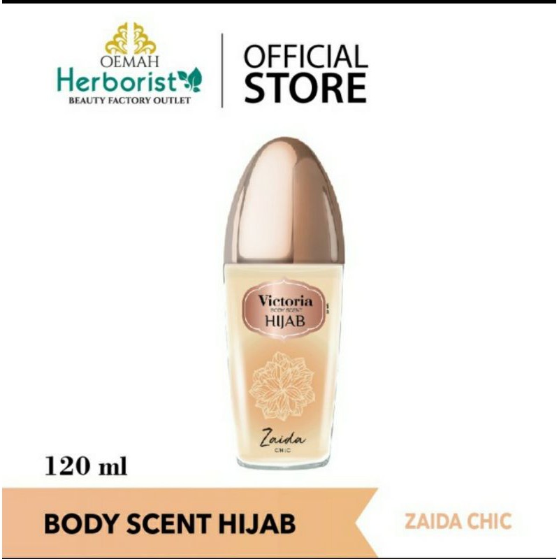 VICTORIA BODY SCENT PARFUM HIJAB ZAIDA 120ML /7TH HEAVENS