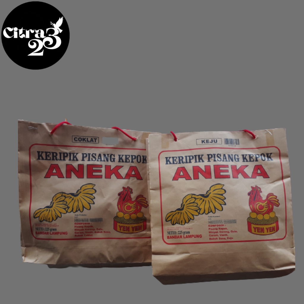 

Ay00! Terenak Keripik Pisang Coklat Aneka Yen-Yen 225gr Lampung - Lezat Bergizi Nikmat!