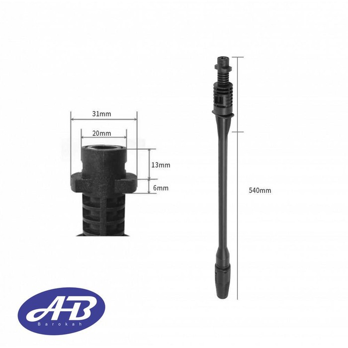 POPULER TERBAIK             Kepala Semprotan Air Jet Lance Nozzle KARCHER K1 K2 Water Gun