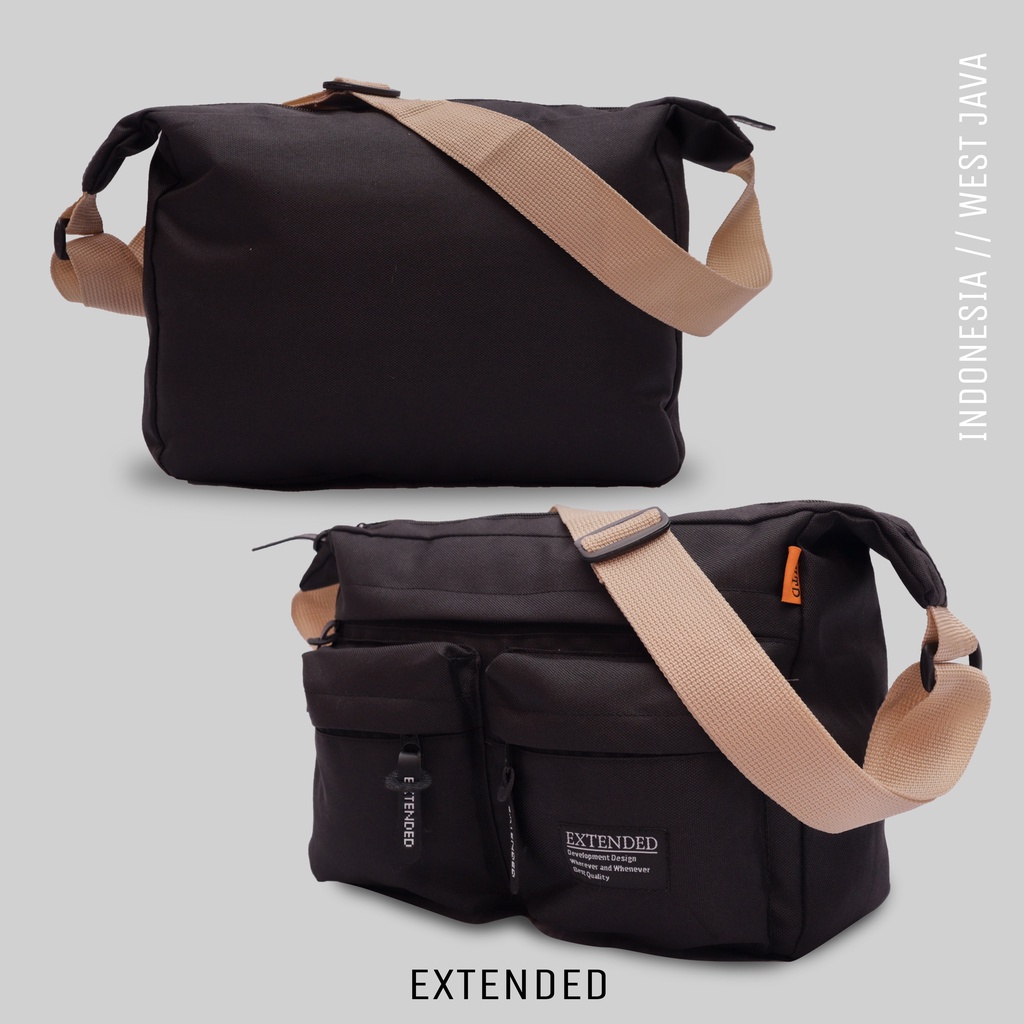 Tas Selempang Pria Premium Slingbag Pouch Pria Extended Arrow