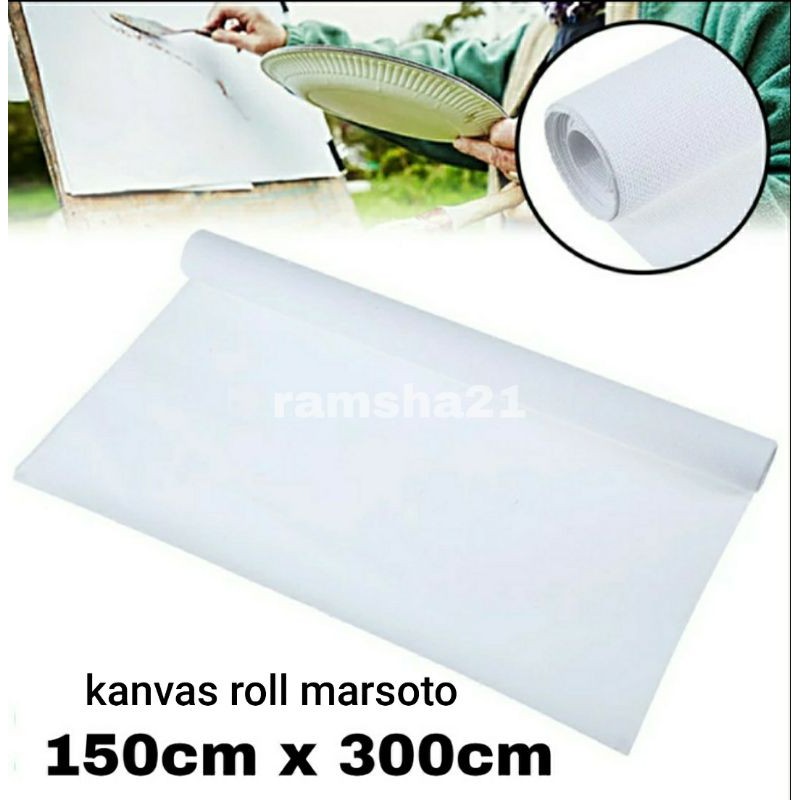 

kanvas roll premium marsoto 150x300cm berkualitas