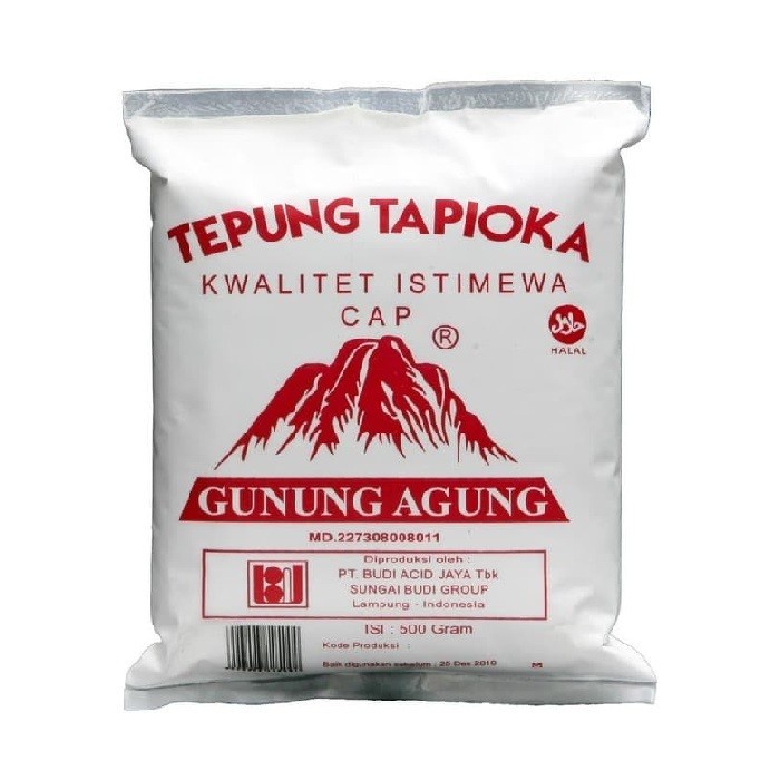 

tepung tapioka kanji gunung agung merah 500