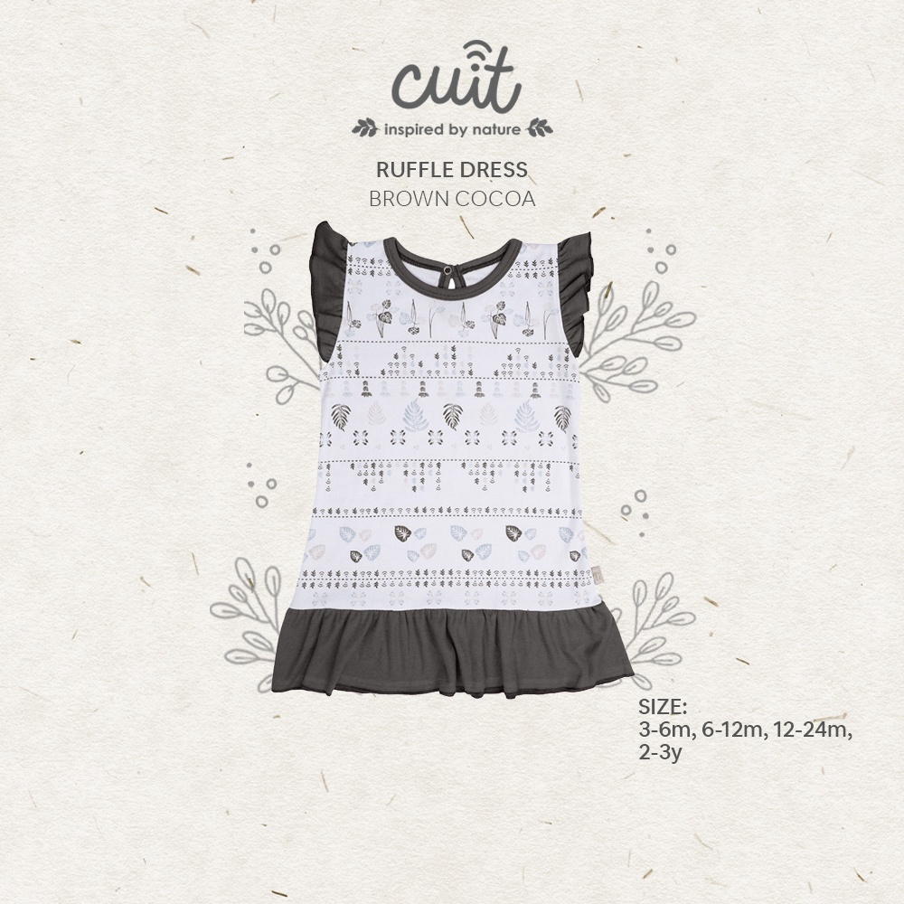CUIT Ruffle Dress Monie Kojo Series-2