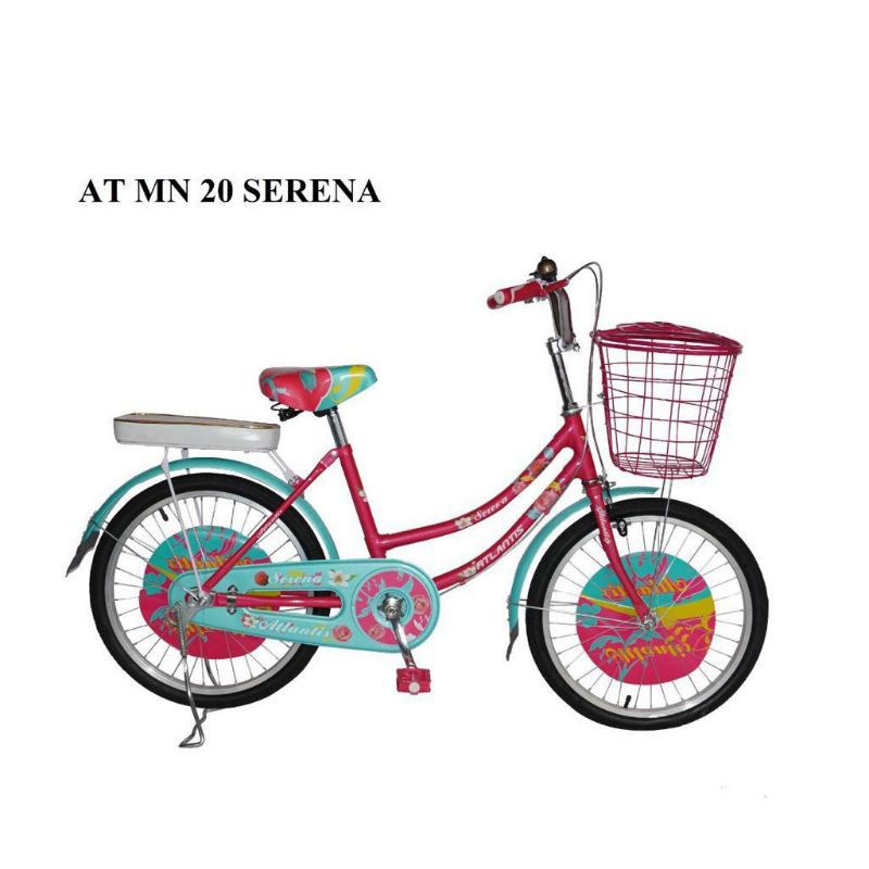 Sepeda mini 20 inch perempuan city bike Serena Atlantis