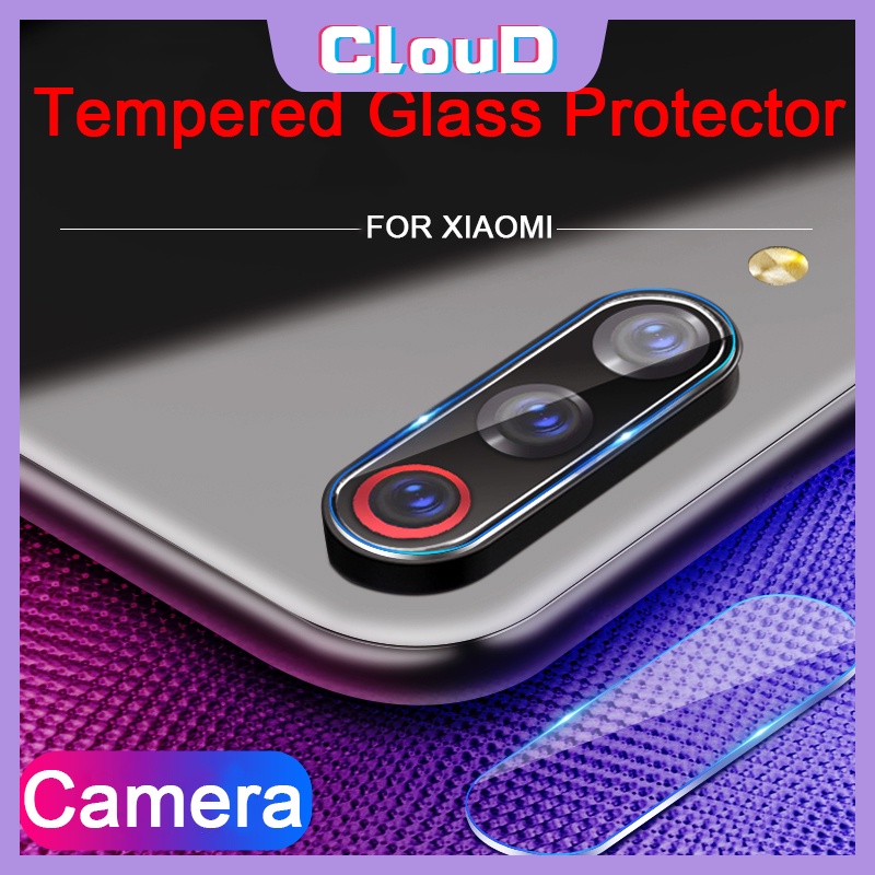 Tempered Glass Pelindung Lensa Kamera Bahan Alloy Untuk Redmi 10 9 9c 9a 9t 8 8A pro Note 8 7 9 pro 9s 10 pro max plus 10s 11 pro poco M3 X3 NFC