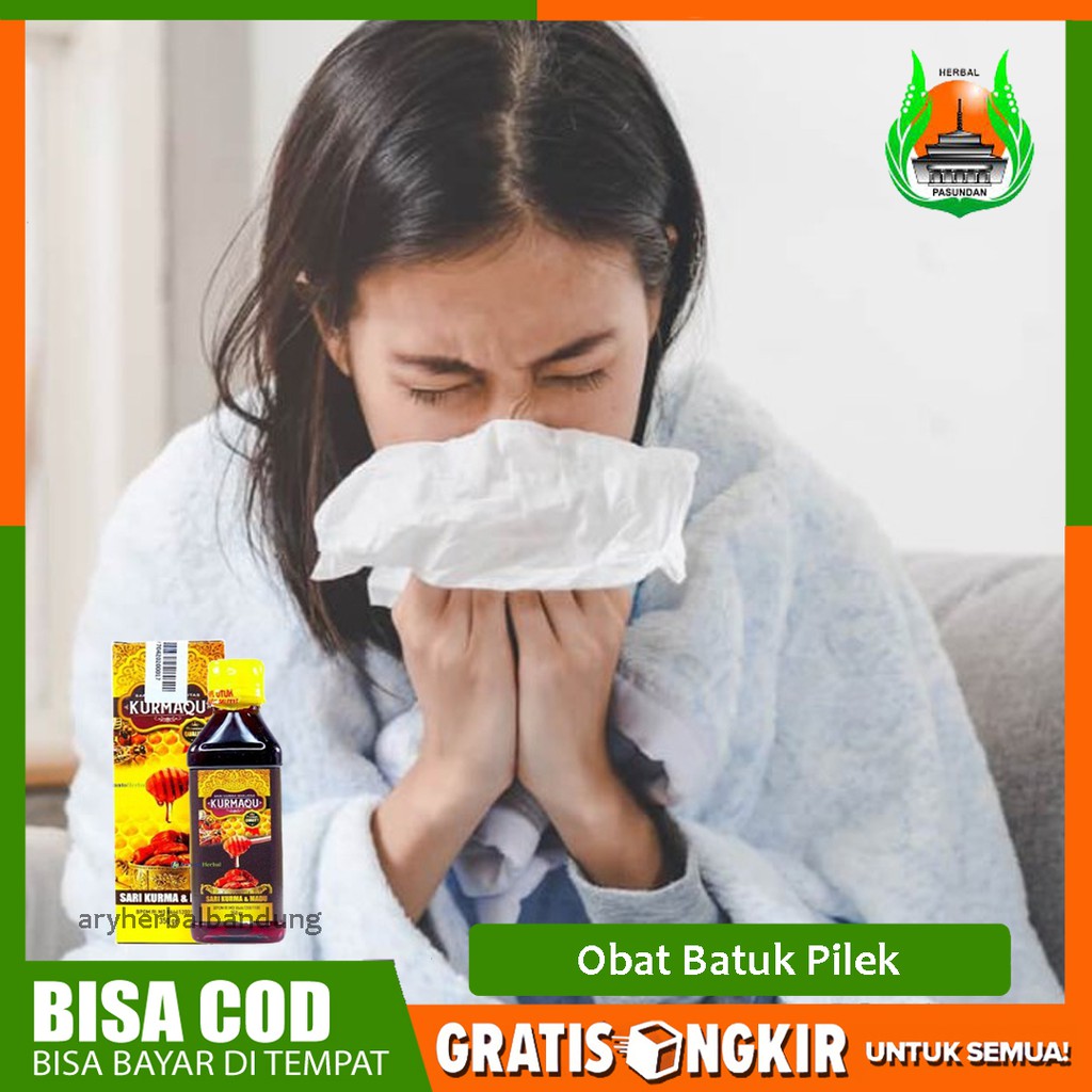 Obat Batuk Pilek, Flu, Alergi Herbal untuk Anak dan Dewasa Sari kurmaqu gmj - Legal BPOM - Bisa COD