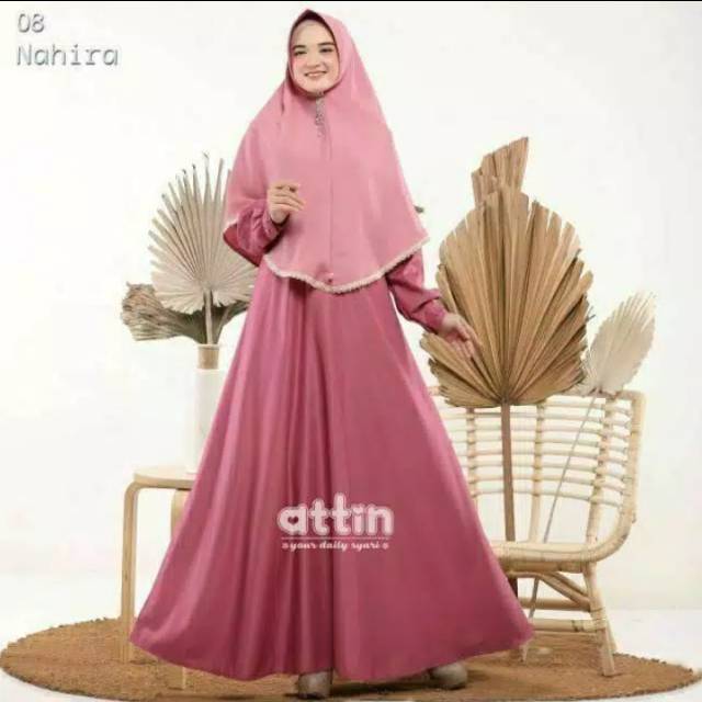 NAHIRA DRESS FUSCHIA BY ATTIN