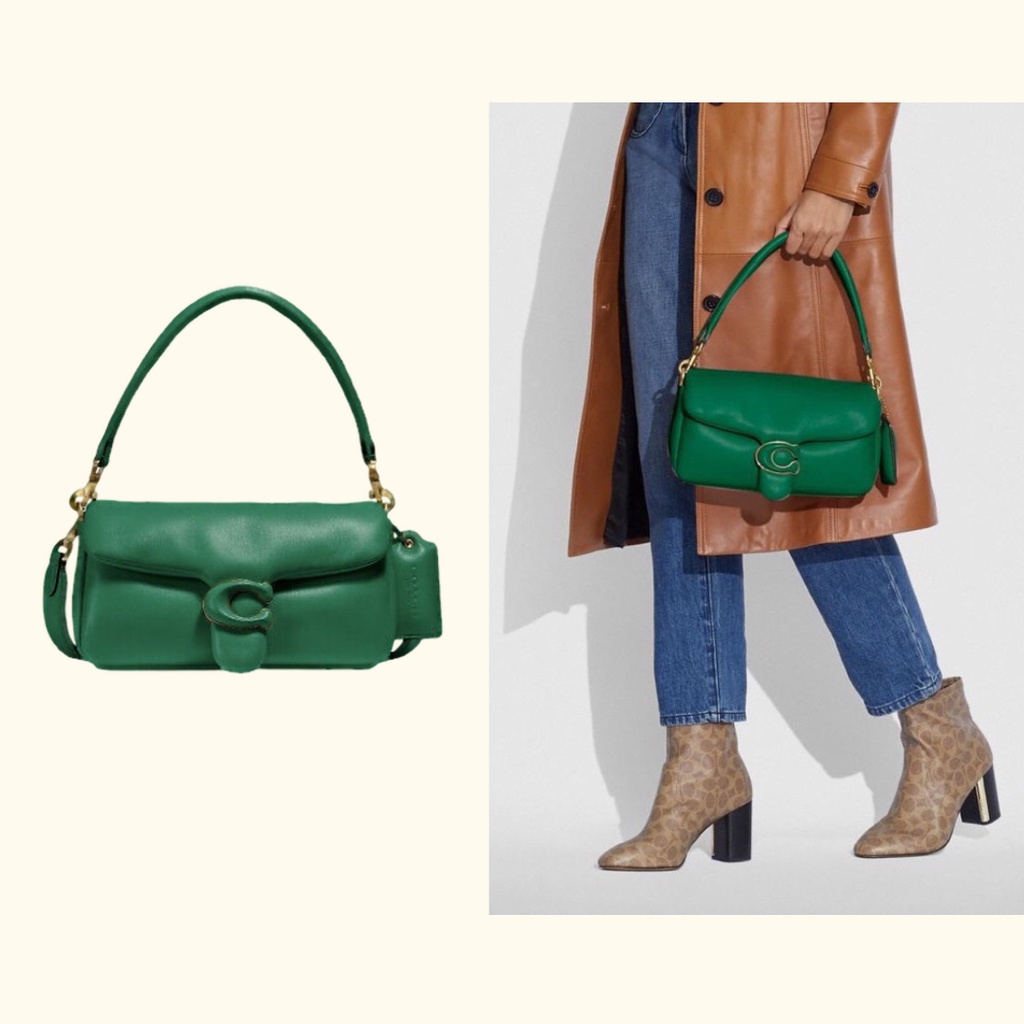 Coach 0772 Pillow Tabby Shoulder Bag 26 - Green