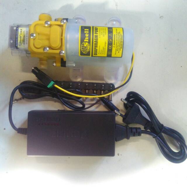 Pompa dc sepaket dengan adaptor