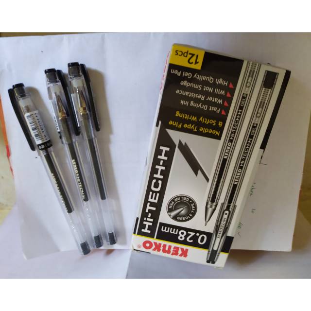 

Hitec Hitech Kenko 0.28 mm pulpen Bolpoin 1 pcs