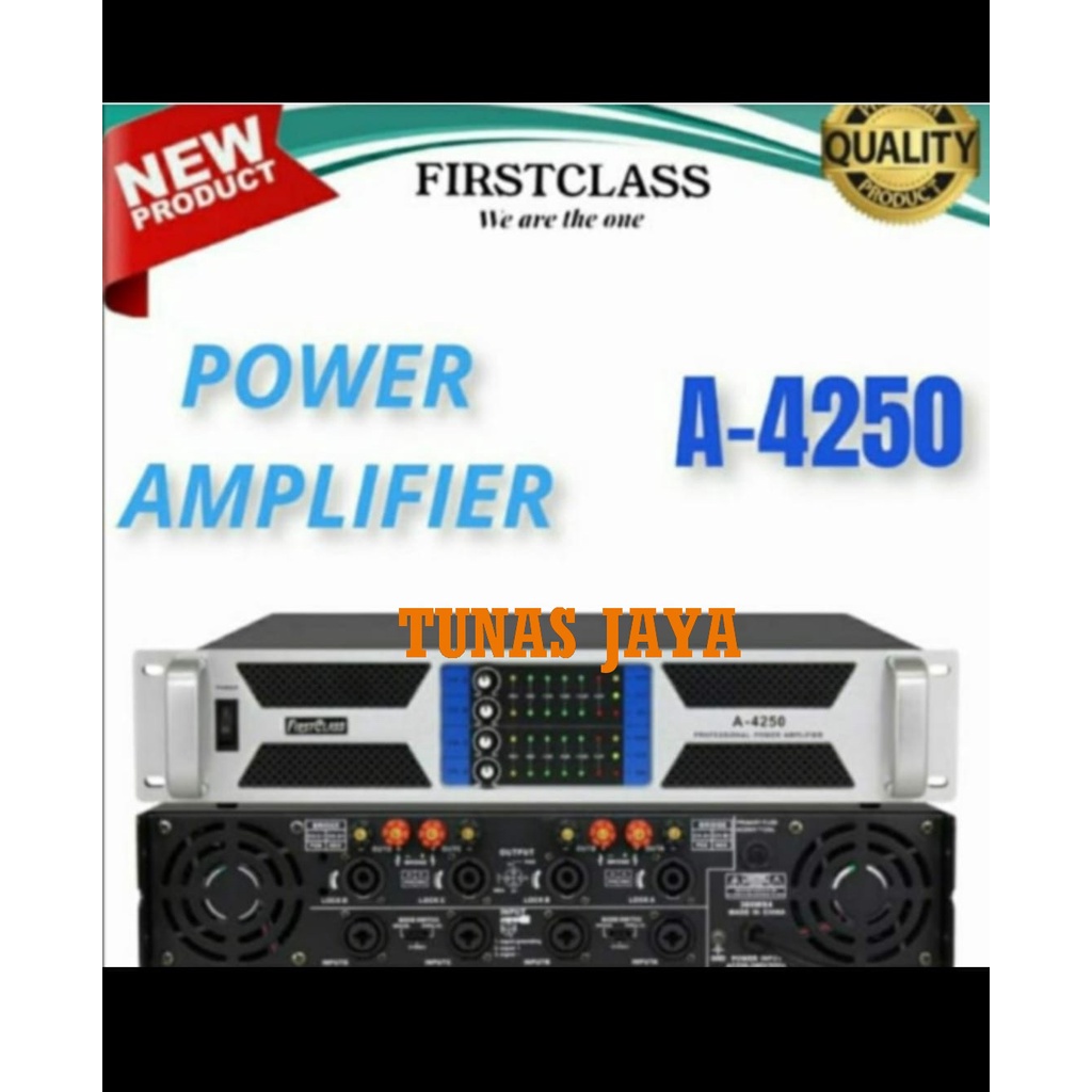 POWER AMPLIFIER FIRSTCLASS FC A 4250 - FCA4250 PROFESSIONAL AMPLI