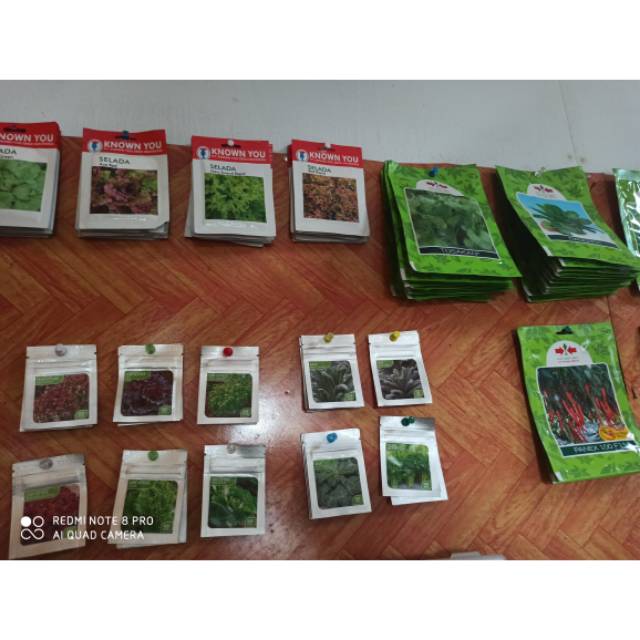 Paket Bibit benih sayuran 16 jenis tanaman