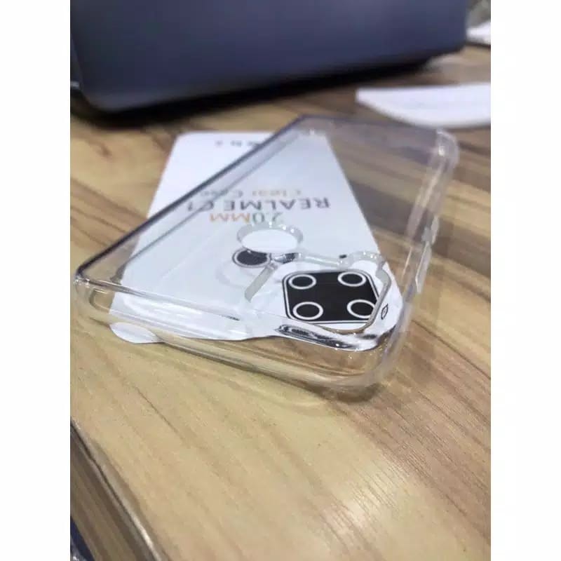 Soft Case OEM Transparan Realme C15 6.5 Inchi Clear Ultra Thin TEBAL 2.0mm SUPER CLEAR