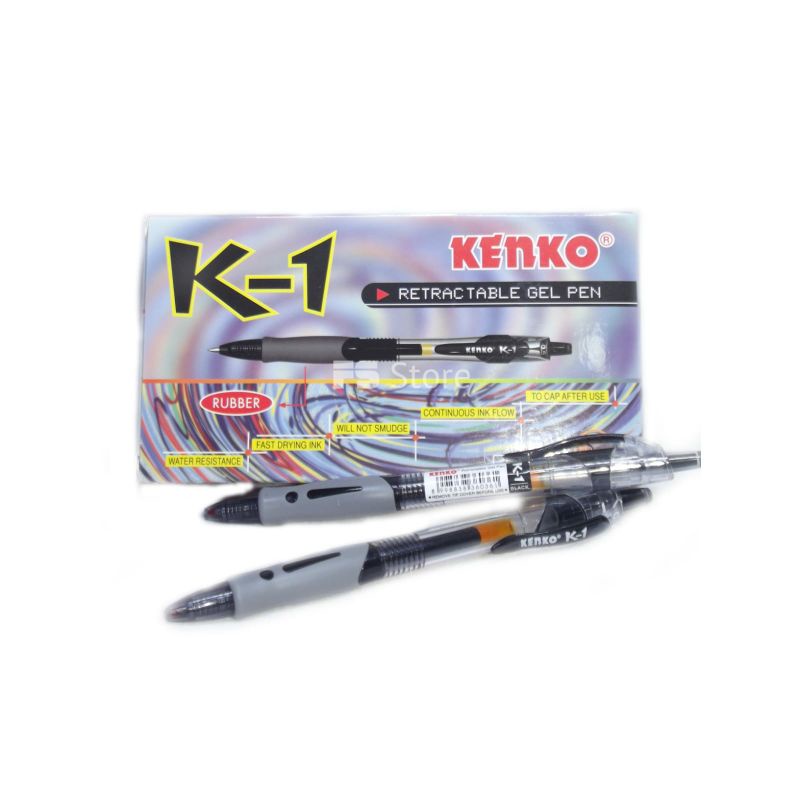 

Pena / Pulpen KENKO GEL PEN K-1 Retractable