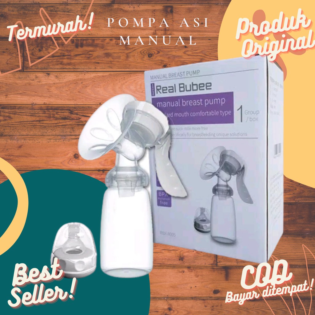 Pompa Asi Real Bubee Sondkoo Pompa ASI Manual Berkualitas BPA Free Manual Breastpump Breast Pump