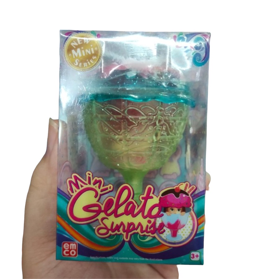 Mainan Boneka Emco Mini Gelato Surprise Hannah - Tinggi 8,5 cm