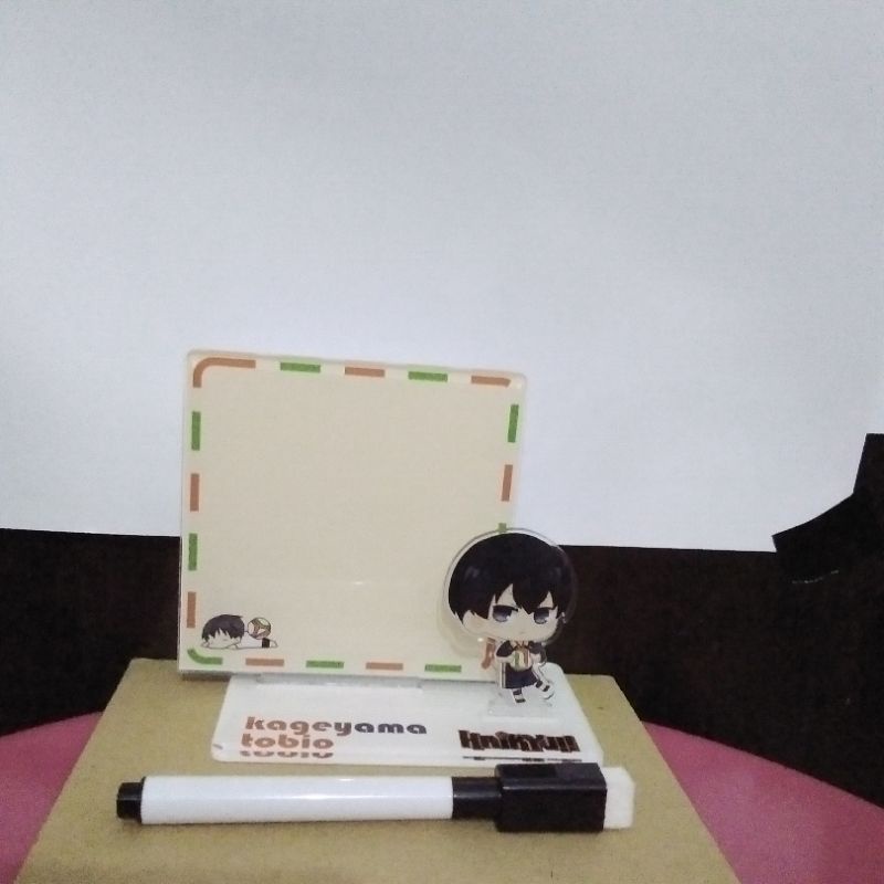 Memoboard Acrilic Standee || Kageyama Tobio Haikyuu Standee