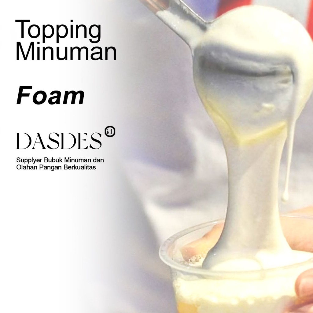 

TOPING CREAM / FOAM | TOPING MINUMAN | 250gr - DASDES Powder Drink