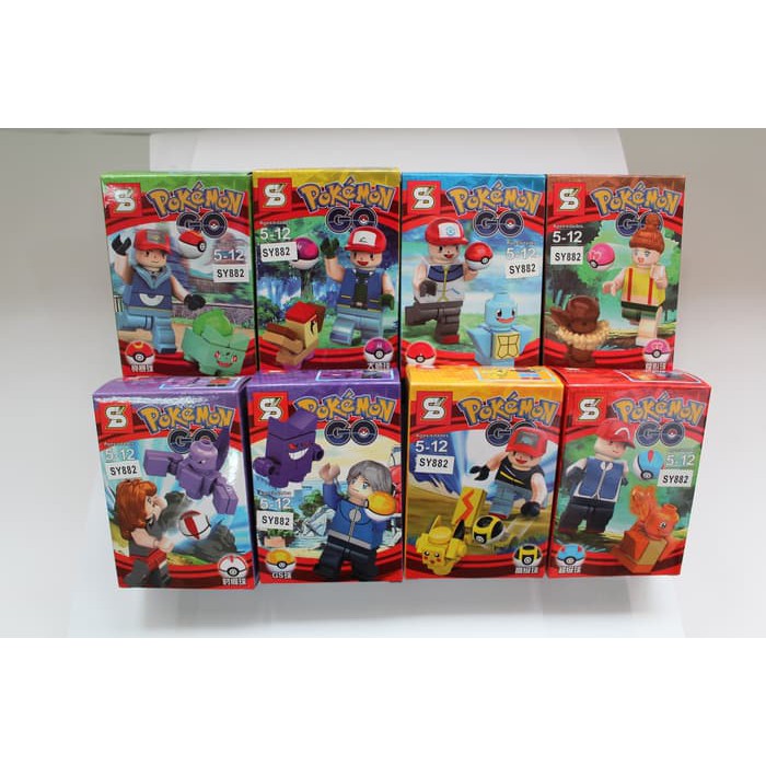 Sy620 Lego Figure Pokemon Go 8Pcs/Set