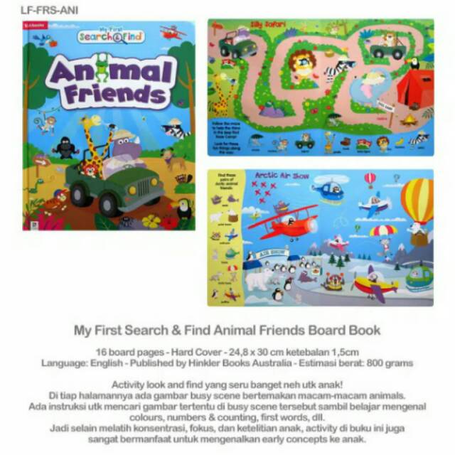 Search and find book