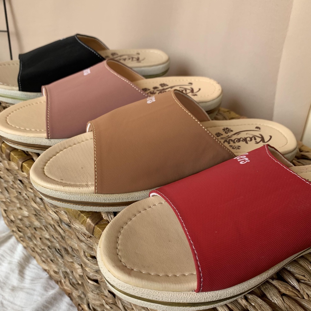 sandal SLOP1 3 SENDAL cewek WANITA terlaris kece populer kampus termurah WEDGES WANITA SANDAL 5cm KEKINIAN TERBARU SELOP SENDAL WADGES PEREMPUAN PESTA KONDANGAN CEWEK TINGGI SLOP Selop Sendal Casual Murah