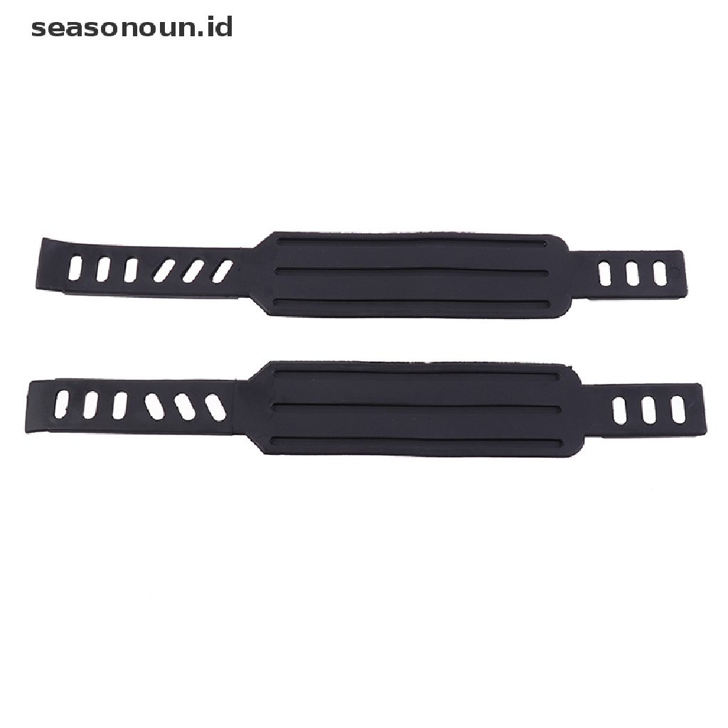 (seasonoun) 1 Pasang Strap Pedal Sepeda Untuk Fitness