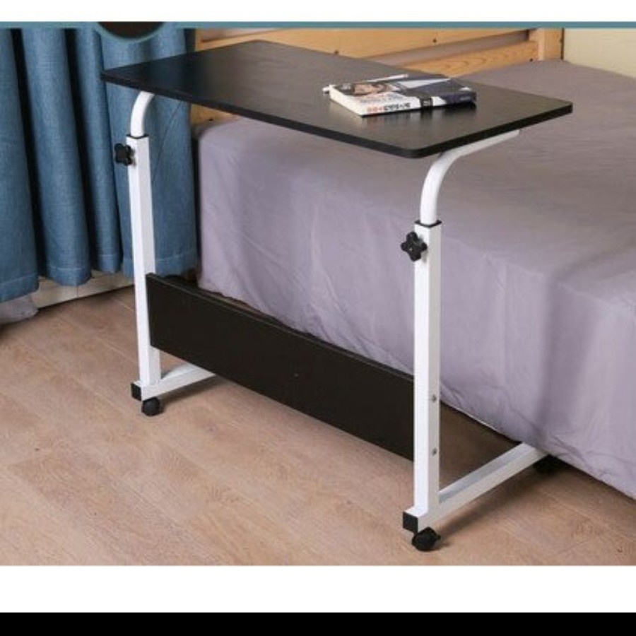 Meja Laptop Lipat Adjustable Portable Rotate Laptop Desk - Meja lipat roda