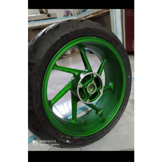 VELG BELAKANG DELKEVIC 5,5" INCI SET BAN MICHELLIN  PNP CBR250RR HONDA CBR 250RR