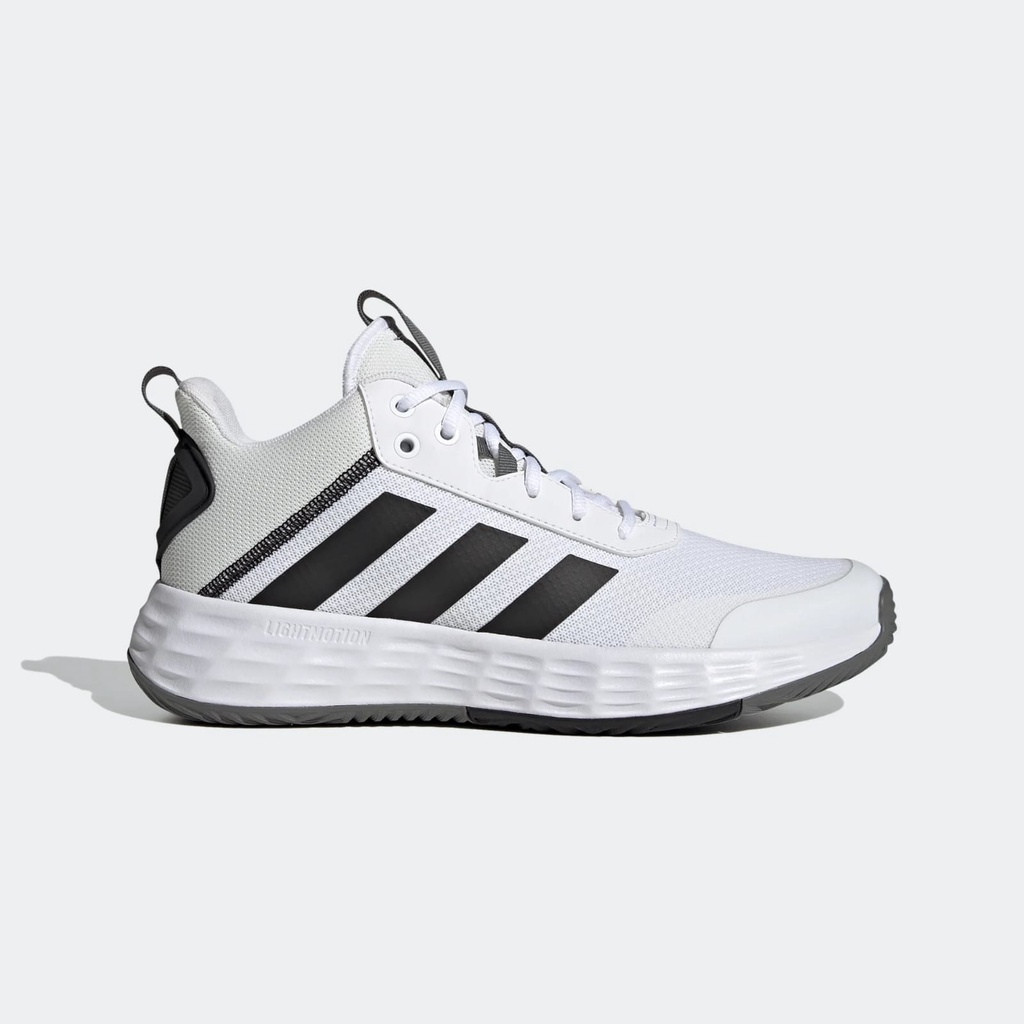 SEPATU PRIA ADIDAS OWN THE GAME 2.0 WHITE/BLACK ORIGINAL