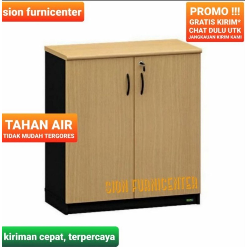 bufet kantor 2 pintu / kabinet kantor 2 pintu / bufet arsip / bufet dokumen / office cabinet / kabin