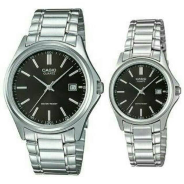 JAM TANGAN COUPLE CASIO RANTAI ORIGINAL GARANSI INTERNASIONAL TAHAN AIR EKEGANT HARGA BERSAHABAT...
