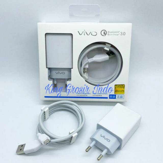 Charger VIVO 9V / 2A Fast Charging V11 V5 Plus Original OEM Packing