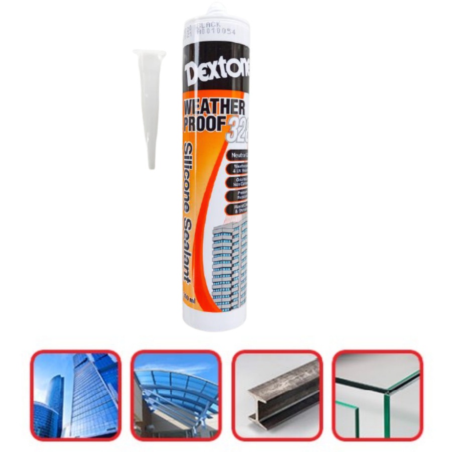 Lem Kaca Besi Silicone Sealant Weatherproof Tahan Air Dan SInar UV