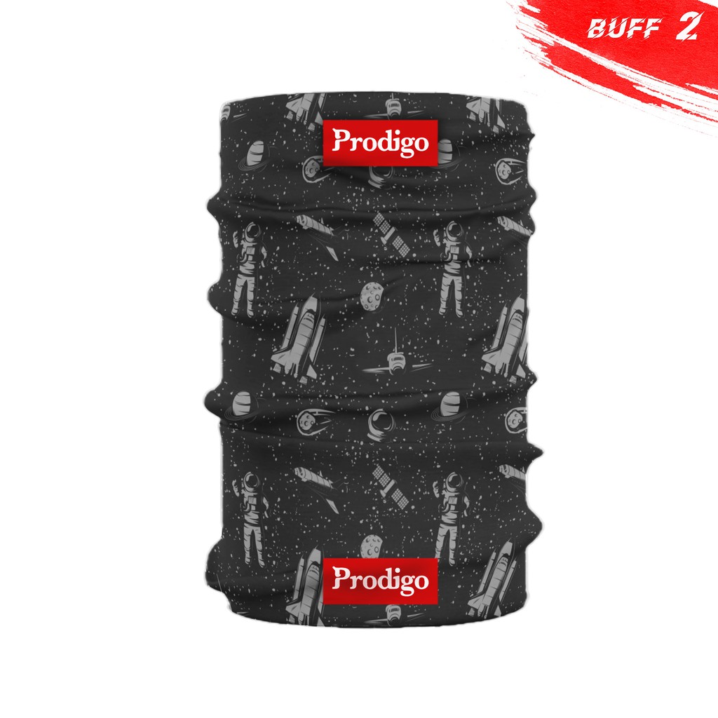 Prodigo * Masker Bandana 2 FullPrint Pengendara Motor Multifungsi tanpa jahitan | Slayer | Premium