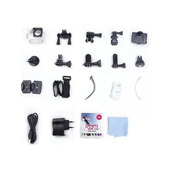 Termurah               Bcare BCam X 3 Action Camera WiF 16 MP SonySensor 4K layar 2  Black